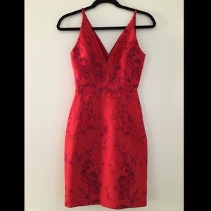 SOLD. Dress The Population floral cocktail dress
